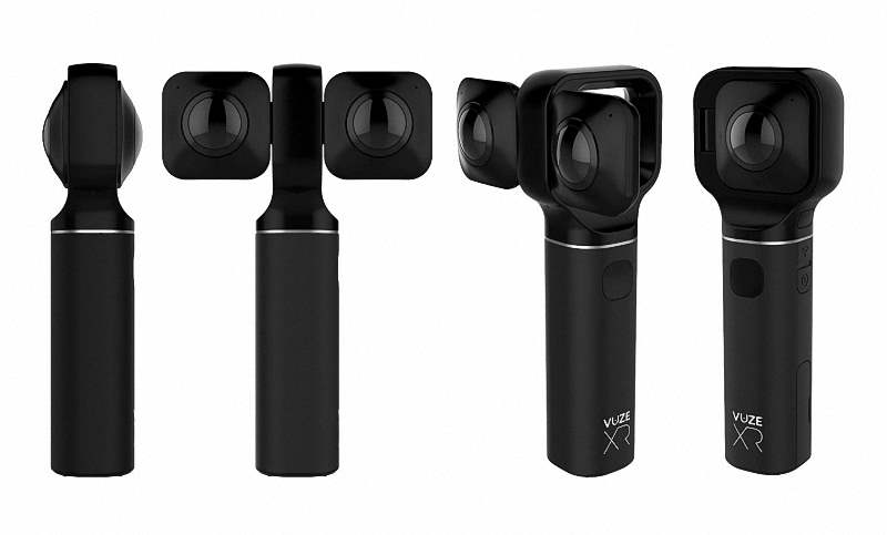 Vuze XR Camera: Dual Experiences – 5.7K 360° or VR180 formats